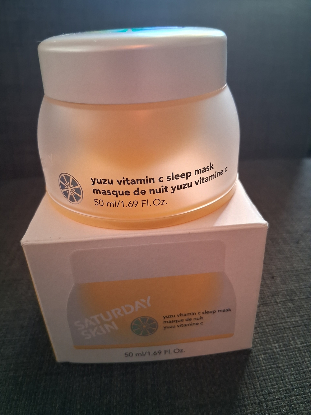 NEW SEALED Saturday Skin Yuzu Vitamin C Sleep Mask
